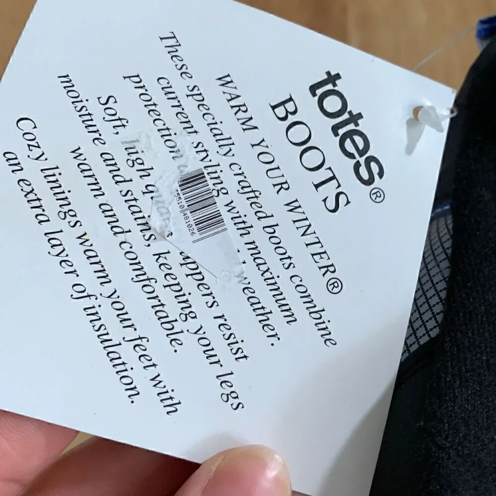 Totes size 5 boys boots winter